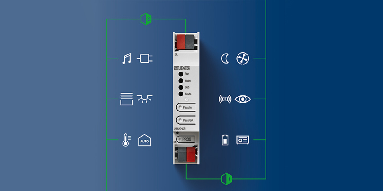 KNX Bereichs- und Linienkoppler bei DA Elektrobau in Rodgau