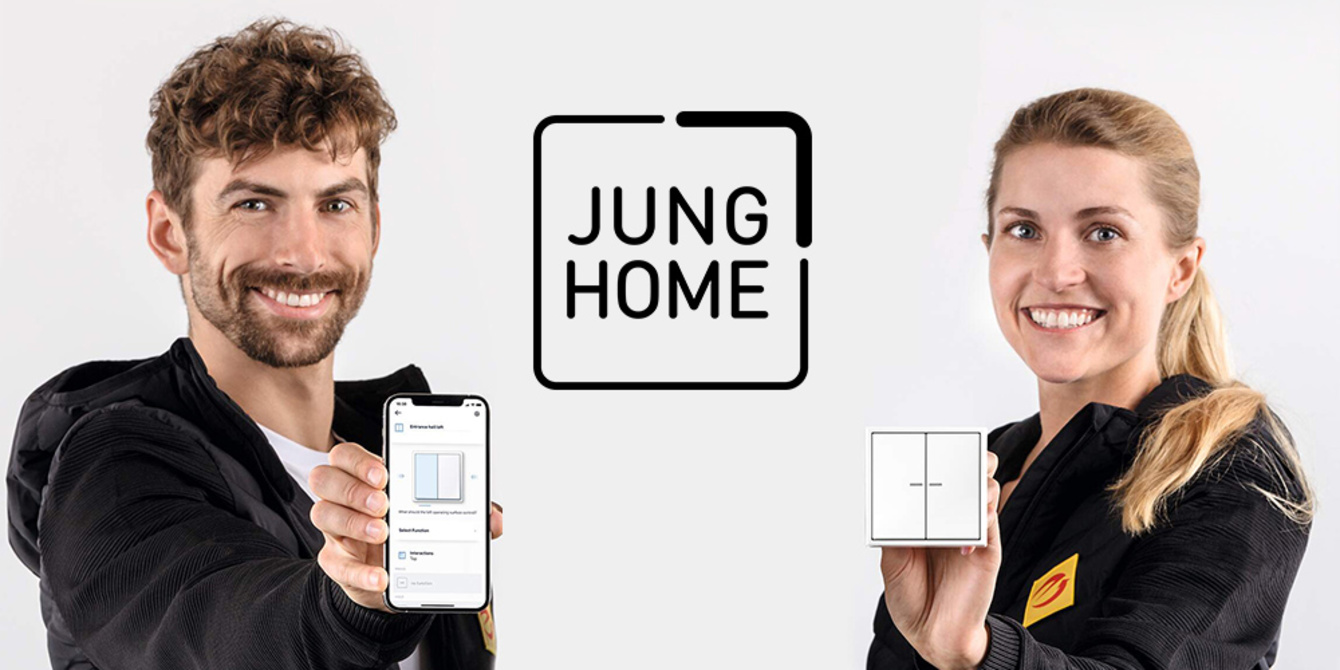 JUNG HOME bei DA Elektrobau in Rodgau